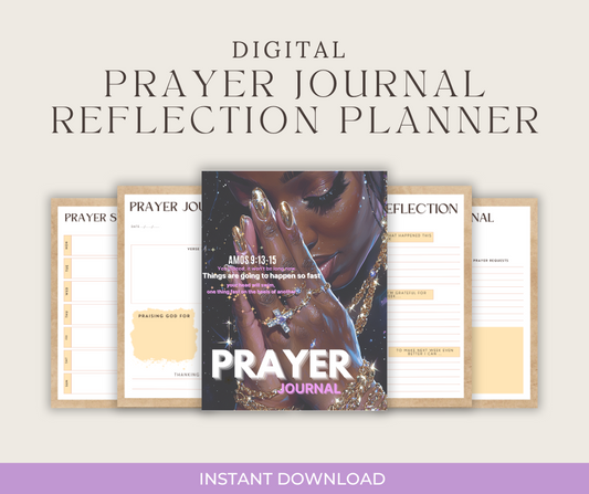 Digital Prayer Journal & Reflection Planner