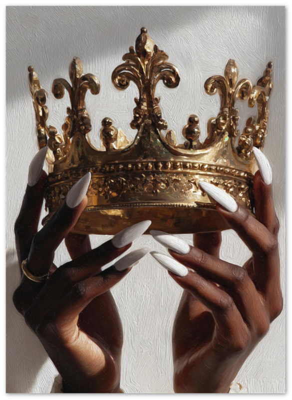 “Crowned in Grace” – Digital Download Art Print