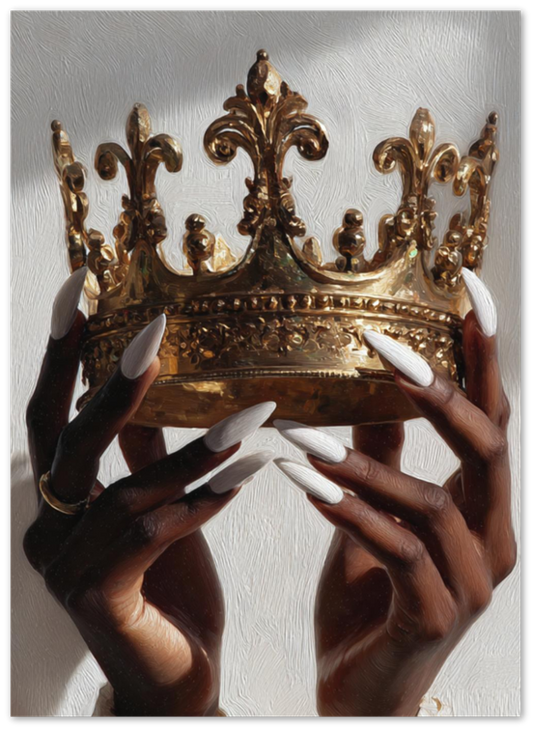 “Crowned in Grace” – Digital Download Art Print