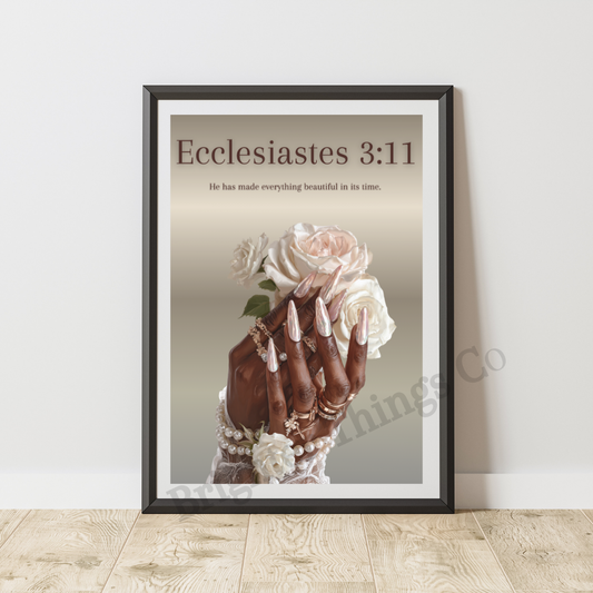 Ecclesiastes 3:11 – Everything Beautiful (Open Bloom Edition)